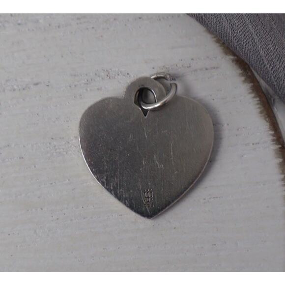 James Avery Sterling Silver Heart Of Faith Charm 4.54G / 0.9in - Picture 2 of 4
